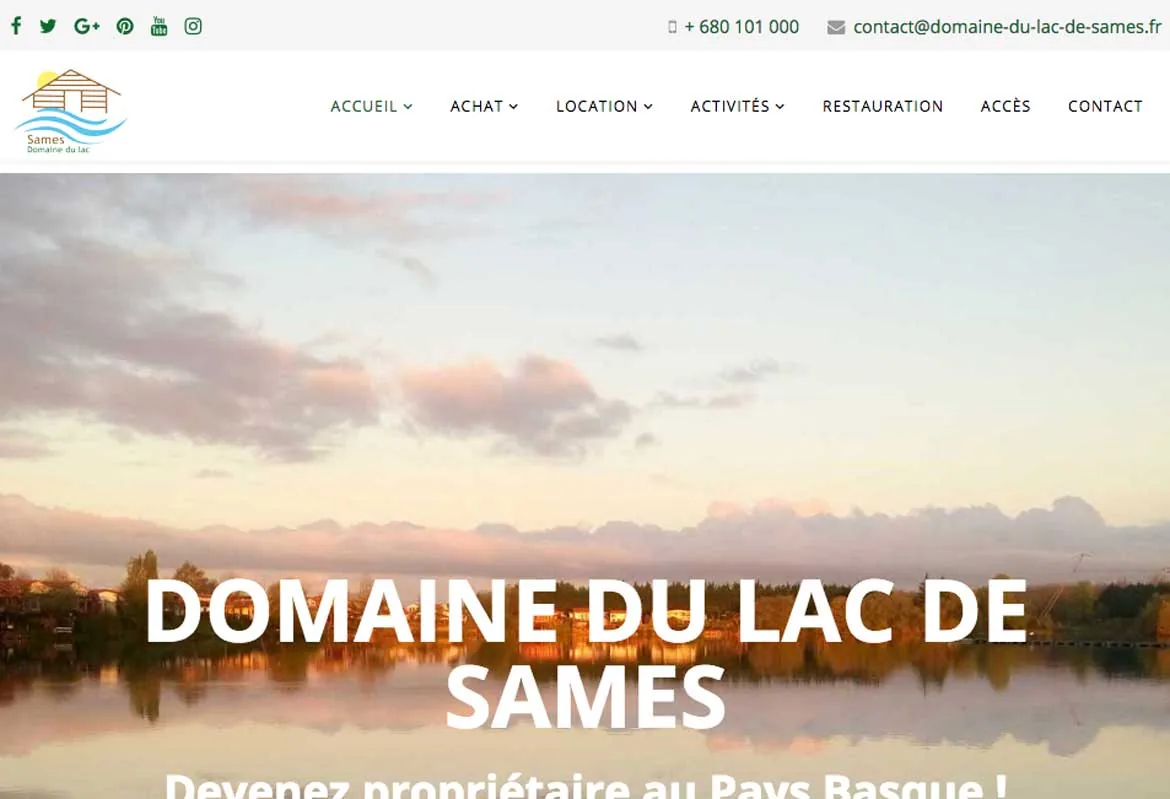 Le Domaine du Lac de Sames