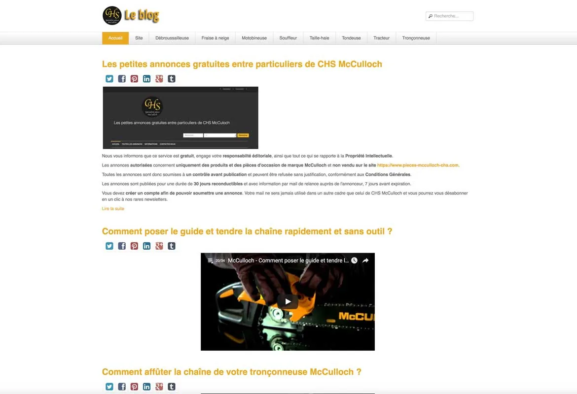 Blog CHS McCulloch